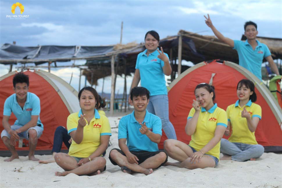 lotus group - team building hòn chùa - phú yên tourist